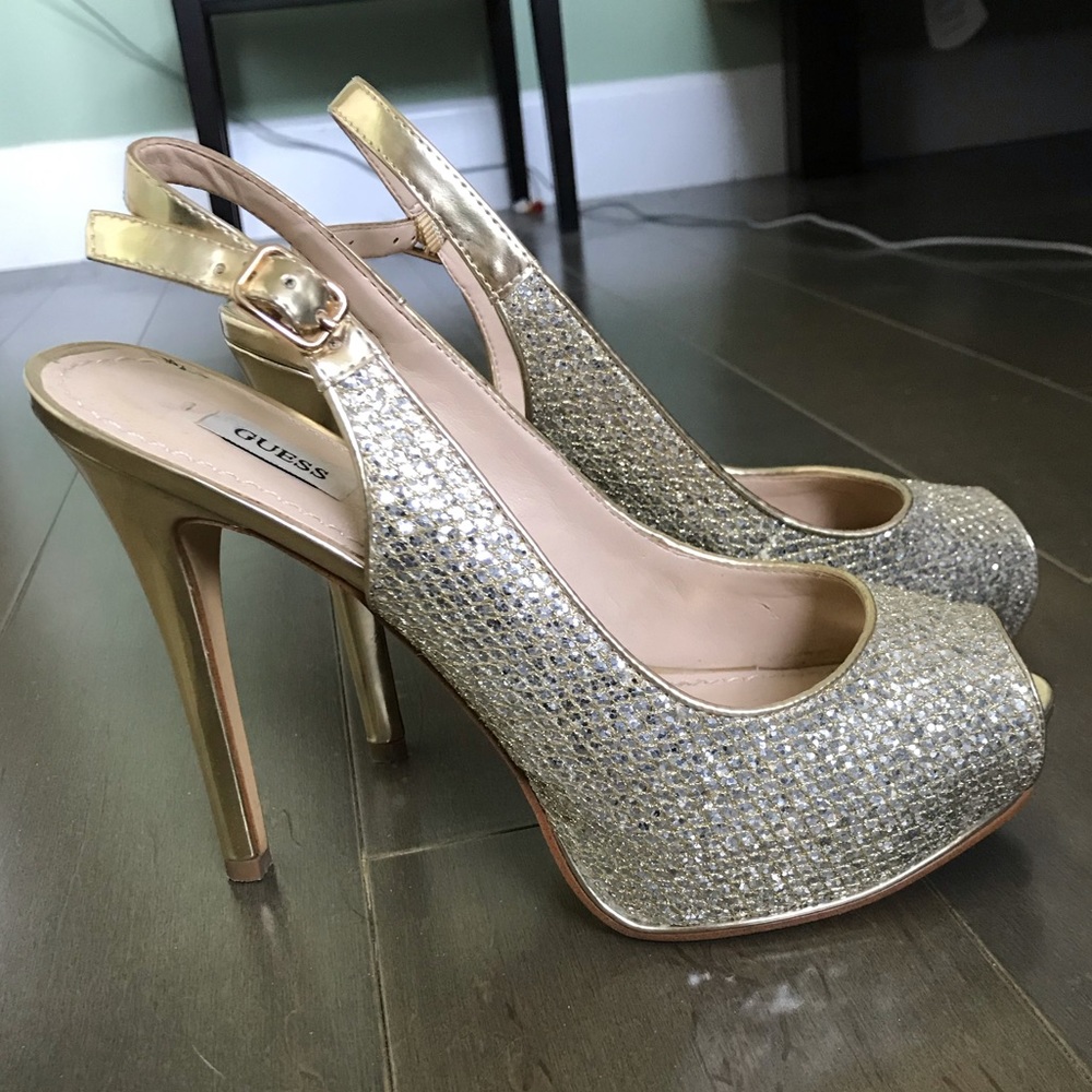 Glittery Stilettos by Guess